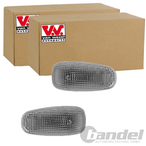 Van wezel blinker weiß - 2x,