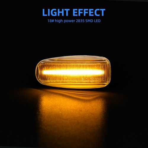 Seitenblinker led mit chrom - mit, e-chrom