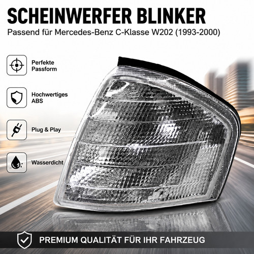 Weißer blinker links vorne - links,